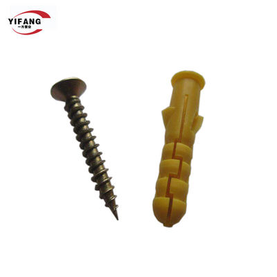 튼튼한 나일론 절연제 벽 마개 8*80 플라스틱 확장 닻