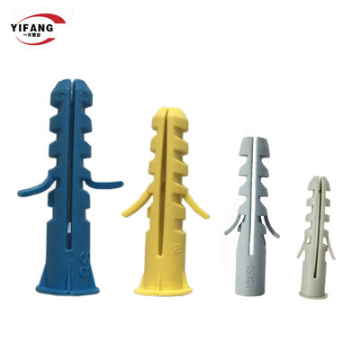 공동과 단단한 벽을 위한 6 밀리미터 8 밀리미터 PP 나일론 플라스틱 팽창 볼트