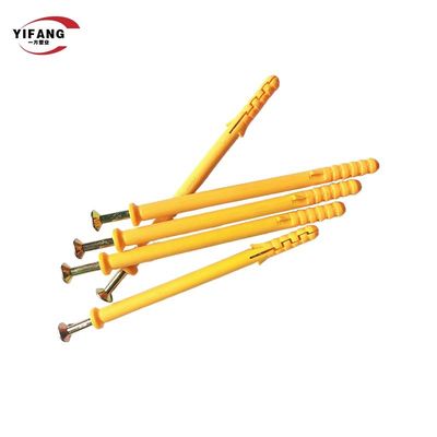 플라스틱 확장 닻 건식 벽체 나사 마개 일반적인 기준 같이 노란 파란 물고기