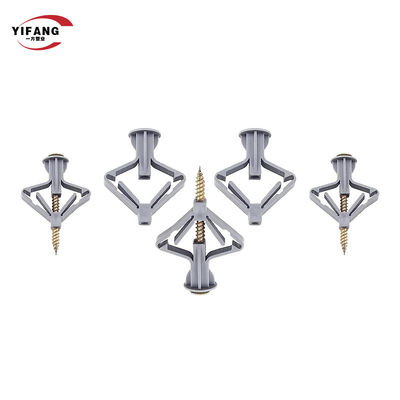 공장 직접 판매 PE 플라스틱 나비 벽 앵커 확장 플러그