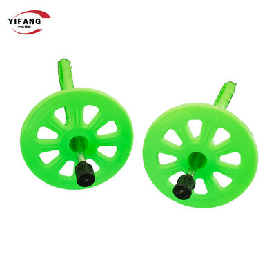 유리 울과 외부 벽에 대한 효율적인 열 단열 고정 장치