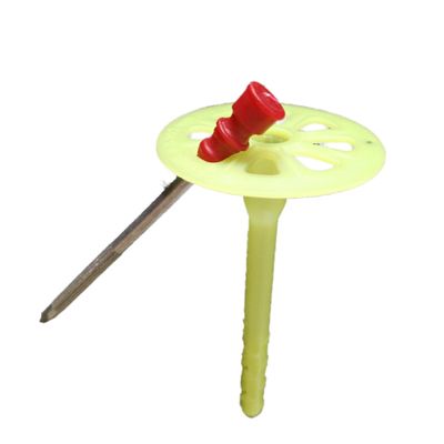 55mm 디스크 건물 벽 고정 8x95mm 플라스틱 절연 앵커